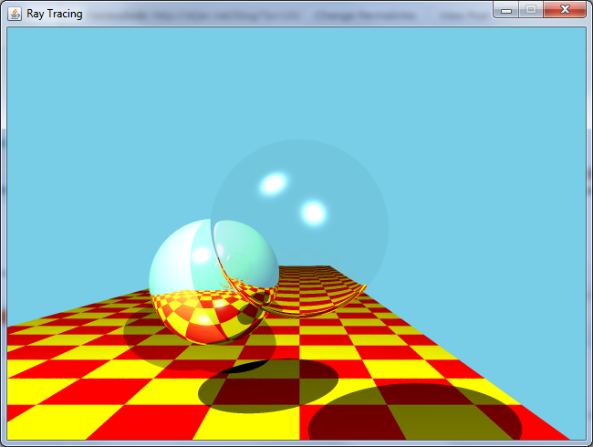 Final ray tracer made to copy the Whitted ray tracer